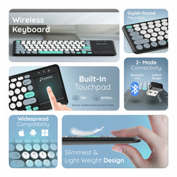 Pebble Magic Pad | Wireless Keyboard