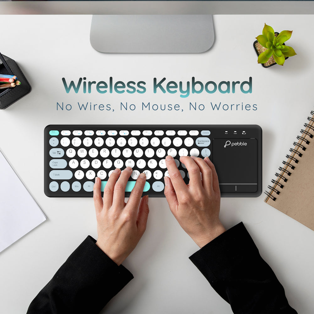 Pebble Magic Pad | Wireless Keyboard