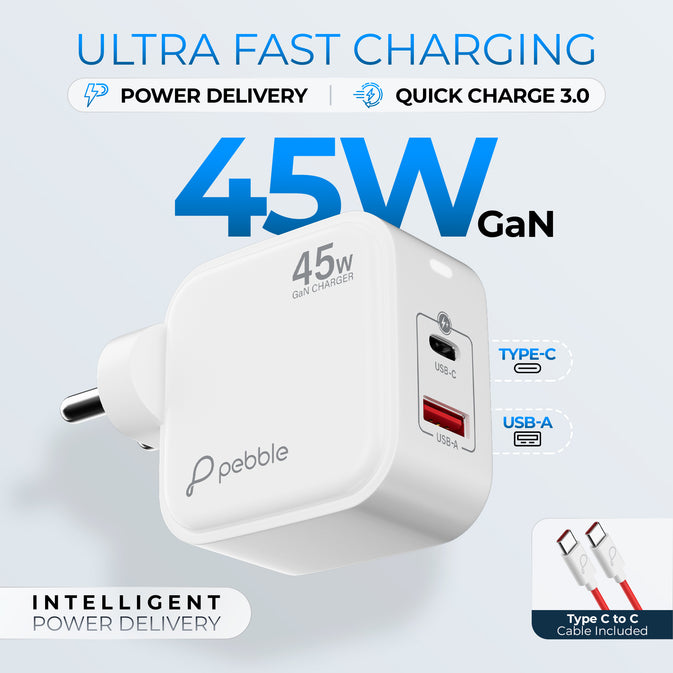 Pebble PWC120 Gan Charger