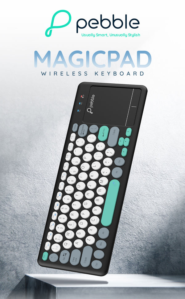 Pebble Magic Pad | Wireless Keyboard