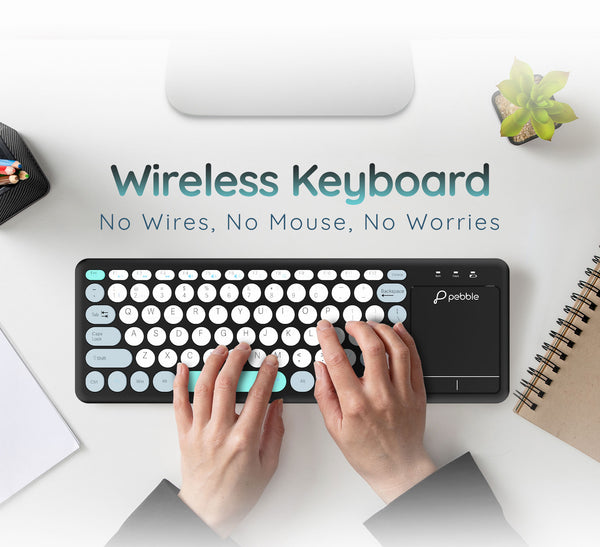 Pebble Magic Pad | Wireless Keyboard